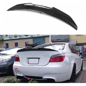 سبويلر خلفي من ألياف الكربون للشفاه منقار البط لسيارات BMW 5 Series E60 Series & E60 M5 2004-2010
