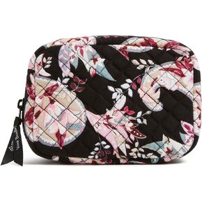 Vera Bradley Cotton Zip-Around Jewelry Organizer Case, Paradise Coral