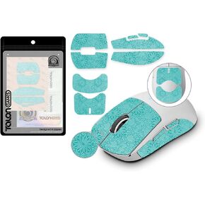 Mouse Anti Slip Grip Tape, Compatible with Logitech G Pro X Superlight, Superlight 2 Wireless Gaming Mouse Skins, Snow Pattern, Sweat Resistant, Cut to Fit, Easy to Apply (Pink) in Saudi Arabia