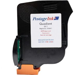 IXINK1 Red Ink Cartridge for iX-1 Postage Meters Sure.Jet # A0146668