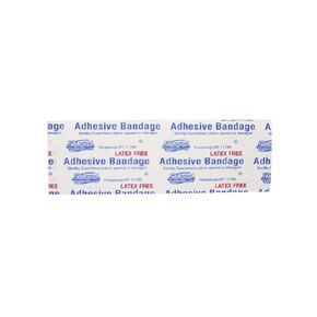 Dukal 1617033 Flexible Fabric Adhesive Bandage 2" x 3" Patch, Pack of 100