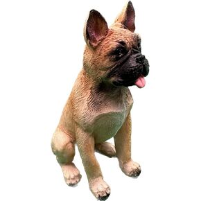 Sitting Dog Figurine Statue | Labrador Retriever | German Shepherd | Golden Retriever | French Bulldog | Rottweiler … (Black Labrador Retriever)