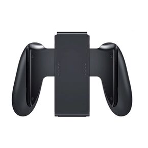 Comfort Grips, Grip Handle Replacement for Switch Joycon Controller, ABS Grip Handle Bracket Support Holder(Black)