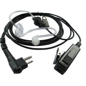 سماعة أذن راديو اتجاهين لموتورولا GP300 CP040 CP140 CP185 CP200 CP200D PR400 CLS1110 CLS1410 RMU2040 2 Pin PTT أنبوب صوتي سري Mic in Kuwait