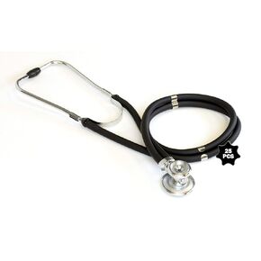 Primacare CSDS-9295-BK Sprague Rappaport Stethoscope, 30 in., Black (Pack of 25)