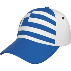 Cute Greece Flag Greek Flag Baseball Cap Golf Hat Adjustable Flag Hats Men Women Cap