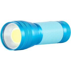 Dorcy 100-Lumen Weather Resistant Glow-In-The-Dark LED Flashlight with Lanyard and Aluminum Construction, Assorted Colors (41-4254)