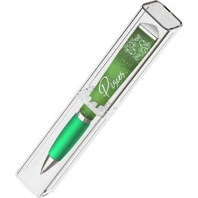 Zodiac Sign Ballpoint Pen (1 Pen, 3-Sided) Zodiac Pen Gift, Cool Pens Constellation Design, Zodiac Gifts Pretty Pens - Fancy Pens Great Astrology Gifts for Women and Men (Cancer Pen)
