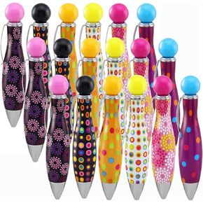 Fat Pens Mini Short Pen For Arthritis Handicap Tremor Writing Parkinson Elegant 0.7mm Black Ink (18 pieces)