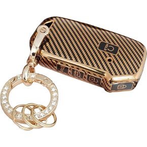 for Kia Key Fob Cover TPU Shell Keychain Fit for Kia Ceed Cerato Forte NIRO Seltos Sorento Soul Sportage Telluride