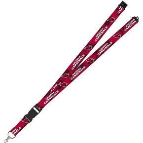 Rico Industries Arizona Cardinals NFL Break Away Safety Lanyard with Detachable Lobster Claw End