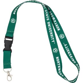 Desert Cactus Northwest Missouri State University Lanyard Bearcats NW MO Car Keys ID Badge Holder Keychain Detachable Breakaway Snap Buckle (Green)