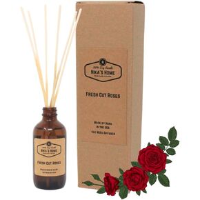 Nikas Home Pine Forest Reed Diffuser - Premium Aromatherapy Fragrance Set for Home, Office, and Spa - Long-Lasting Scent with Natural Reed Sticks for Any Occasion