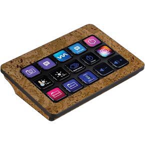 MightySkins Skin Compatible with Elgato Stream Deck MK.2 - Cork | Protective, Durable, and Unique Vinyl Decal wrap Cover | Easy to Apply, Remove, and Change Styles | Made in The USA