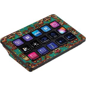 MightySkins Skin Compatible with Elgato Stream Deck MK.2 - Crazy Tikis | Protective, Durable, and Unique Vinyl Decal wrap Cover | Easy to Apply, Remove, and Change Styles | Made in The USA