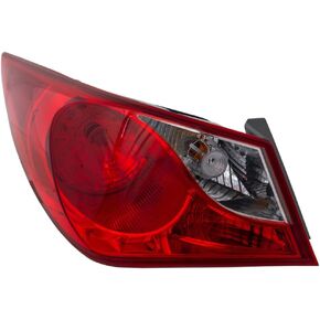 KarParts360 For Hyundai Sonata Tail Light Assembly 2011 2012 2013 2014 Passenger Side For HY2805116 | 92402-3Q000