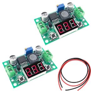 2Pcs Step-Down Power Supply Module LED Driver DC to DC 5A 75W Led Power Converter CC CV DC 5V - 36V Buck to 1.2V - 32V Output Constant Voltage Current XL4015 in Kuwait