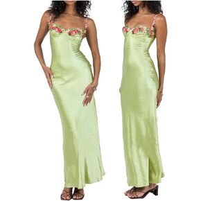 Y2K Dress Sexy Strapless Strap High Slit Bodycon Dresses Mini Sleeveless Cutout Slim Summer Night Party Dress