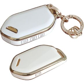 For Kia Key Fob Cover Keyless Remote Key Fob Shell With Keychain Fit for Kia Telluride 2023 2024 Smart Key