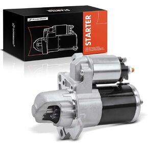 A-Premium Starter Motor Compatible with Cadillac SRX 2010-2011 & Saab 9-3 2008-2009, 9-5 2010-2011, V6 2.8L, 12V 1.4KW 12-Teeth Clockwise