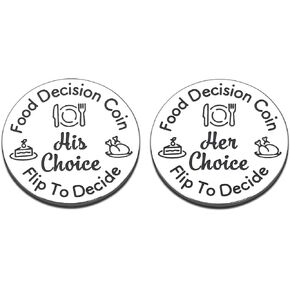 6th Iron Anniversary Wedding Gift Food Decision Token Date Ideas Gifts for Girlfriend Boyfriend Anniversary Sweetest Day Gifts for Boyfriend Girlfriend Birthday Gifts for Boyfriend from Girlfriend