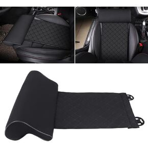 otoez Leather Car Seat Extender Cushion Leg Support Pillow Universal Car Seat Leg Pad Comfortable Leg Rest Extended Cushion Mat for Car Bus Train Home Office
