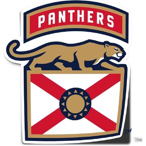 Desert Cactus Florida Panthers Team NHL National Hockey League Sticker Vinyl Decal Laptop Water Bottle Car Scrapbook (Individual F)