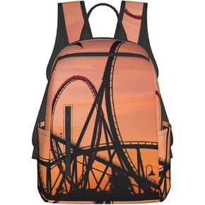 bassyil Cute Axolotl Backpack Bookbag Laptop Backpacks Multipurpose Daypack For Boys Girls School Men Women Picnic Travel Hiking