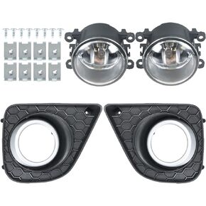 WFLNHB Fog Lights Assembly Replacement for 2013-2015 Honda Accord Coupe with Bulbs Driving Lamps Fog Lights Driver and Passenger Side