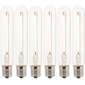 Westinghouse 5194100 3.5 Watt (40 Watt Equivalent) T6.5 Dimmable Clear Filament LED Light Bulb, Intermediate Base