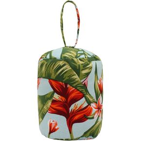 Decorative Weighted Door Stopper, Cylinder Fabric Door Stop with Handle, Heavy Duty Door Floor Stop Wall Protectors for Home Office Bedroom Living Room