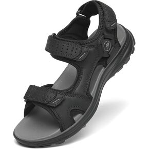 FLARUT Men's Sport Sandals Outdoor Hiking Sandal Open Toe Walking Sandals for Summer Beach Water Shoes
