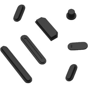 14 Pcs Dust Plug Cover for MacBook Pro 14 inch 16 inch M3 M2 M1 Pro/Max (A2780/A2779/A2485/A2442), Silicon Dust Plug Set for HDMI/SD/Charger Port/Thunderbolt/Headphone