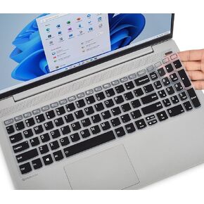 CaseBuy Keyboard Cover for Lenovo IdeaPad 1 1i 15IJL7 15ADA07 15IAU7 15ALC7 15.6" / V15 G4(2024), V15 G3, V15 Gen 2 / IdeaPad Flex 5 5i 16", Lenovo Ideapad 3 3i 15.6" 2023 Laptop -Ombre Pink