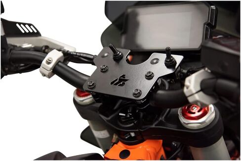 TUSK Accessory Dash Panel Factory 7/8" Bars Black Powder Coated for Honda CRF300L 2021-2024 in Saudi Arabia