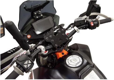 TUSK Accessory Dash Panel Factory 7/8" Bars Black Powder Coated for Honda CRF300L 2021-2024 in Saudi Arabia