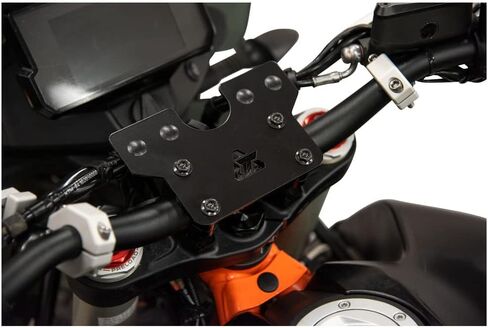 TUSK Accessory Dash Panel Factory 7/8" Bars Black Powder Coated for Honda CRF300L 2021-2024 in Saudi Arabia