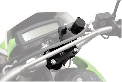 TUSK Accessory Dash Panel Factory 7/8" Bars Black Powder Coated for Honda CRF300L 2021-2024 in Saudi Arabia