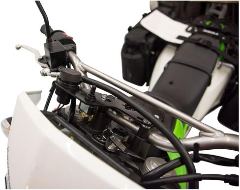 TUSK Accessory Dash Panel Factory 7/8" Bars Black Powder Coated for Honda CRF300L 2021-2024 in Saudi Arabia