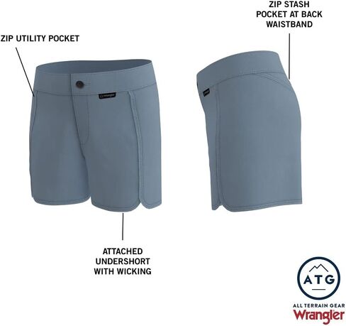 شورت ATG by Wrangler النسائي Trail Runner in Kuwait