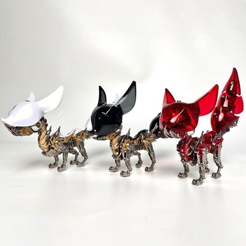 Anglerfish 3D Metal Puzzles for Adults, Assembly Model Kit, Steampunk DIY Ornament,Jigsaw Crafts Brain Teaser, Perfect Room Decor and Gift Choice(700+PCS, with Base) in Saudi Arabia