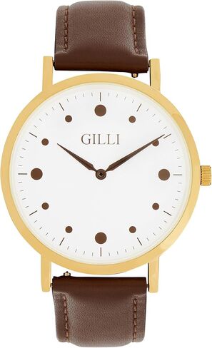 Gilli Stylish Women's Watch | Genuine Leather Strap | Completes Your Look in Saudi Arabia