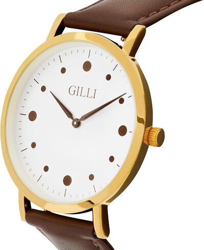 Gilli Stylish Women's Watch | Genuine Leather Strap | Completes Your Look in Saudi Arabia