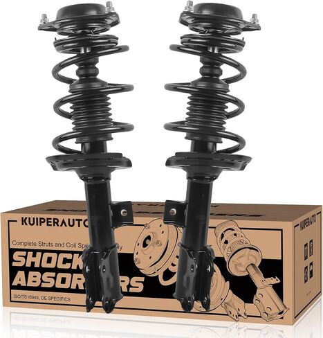 171404 171405 Complete Front Struts Coil Spring Assembly Compatible for 2000-2006 Hyundai Elantra Front Pair Set Replacement Shock Absorbers in Kuwait