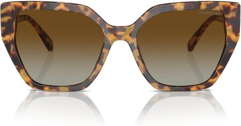 SWAROVSKI Women's Sk6016f Low Bridge Fit Rectangular Sunglasses in Saudi Arabia