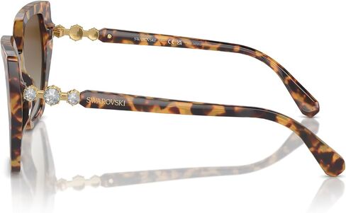 SWAROVSKI Women's Sk6016f Low Bridge Fit Rectangular Sunglasses in Saudi Arabia