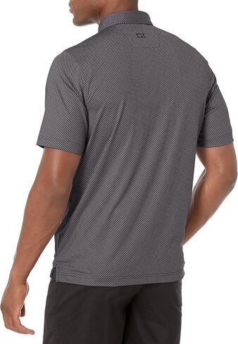 Cutter & Buck Men's Drytec UPF 50 Lightweight Pike Mini Pennant Print Polo Shirt in Saudi Arabia