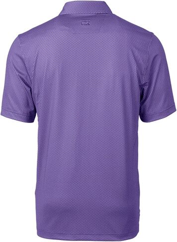 Cutter & Buck Men's Drytec UPF 50 Lightweight Pike Mini Pennant Print Polo Shirt in Saudi Arabia