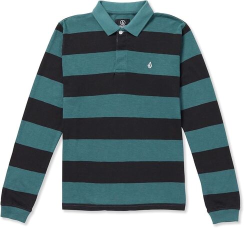 Volcom Big Boys Bolders Polo Long Sleeve Shirt in Saudi Arabia