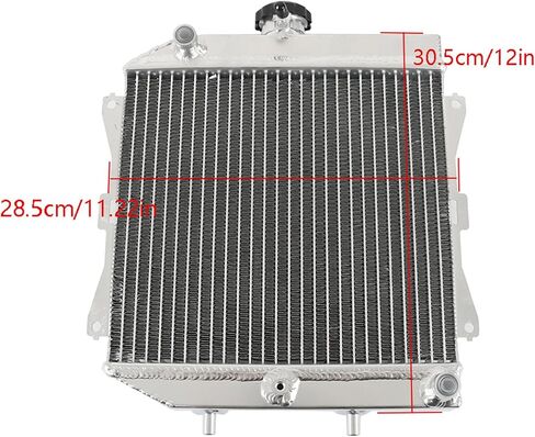 WFLNHB Radiator Replacement for Honda Rancher 420 Foreman 500 520 Foreman Rubicon 500 520 19010-HR3-A21 in Saudi Arabia